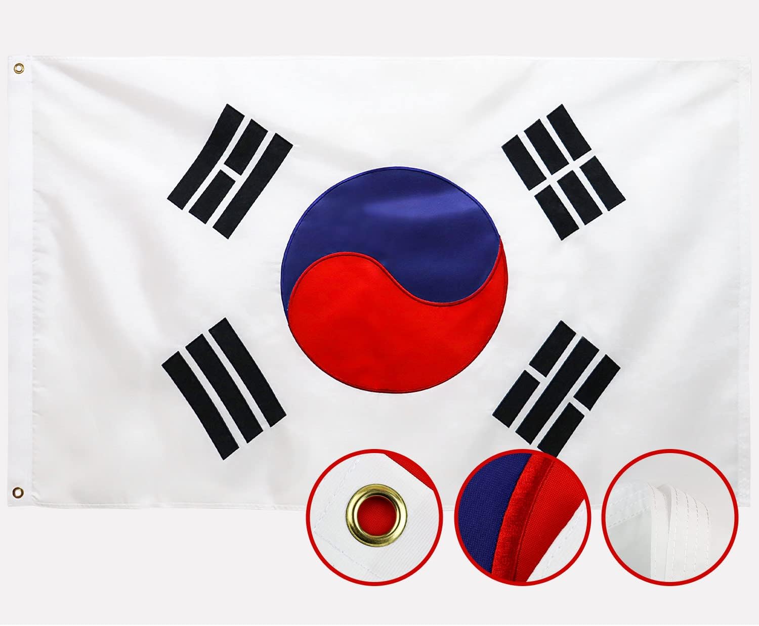 鞍山韩国国旗 3x5ft